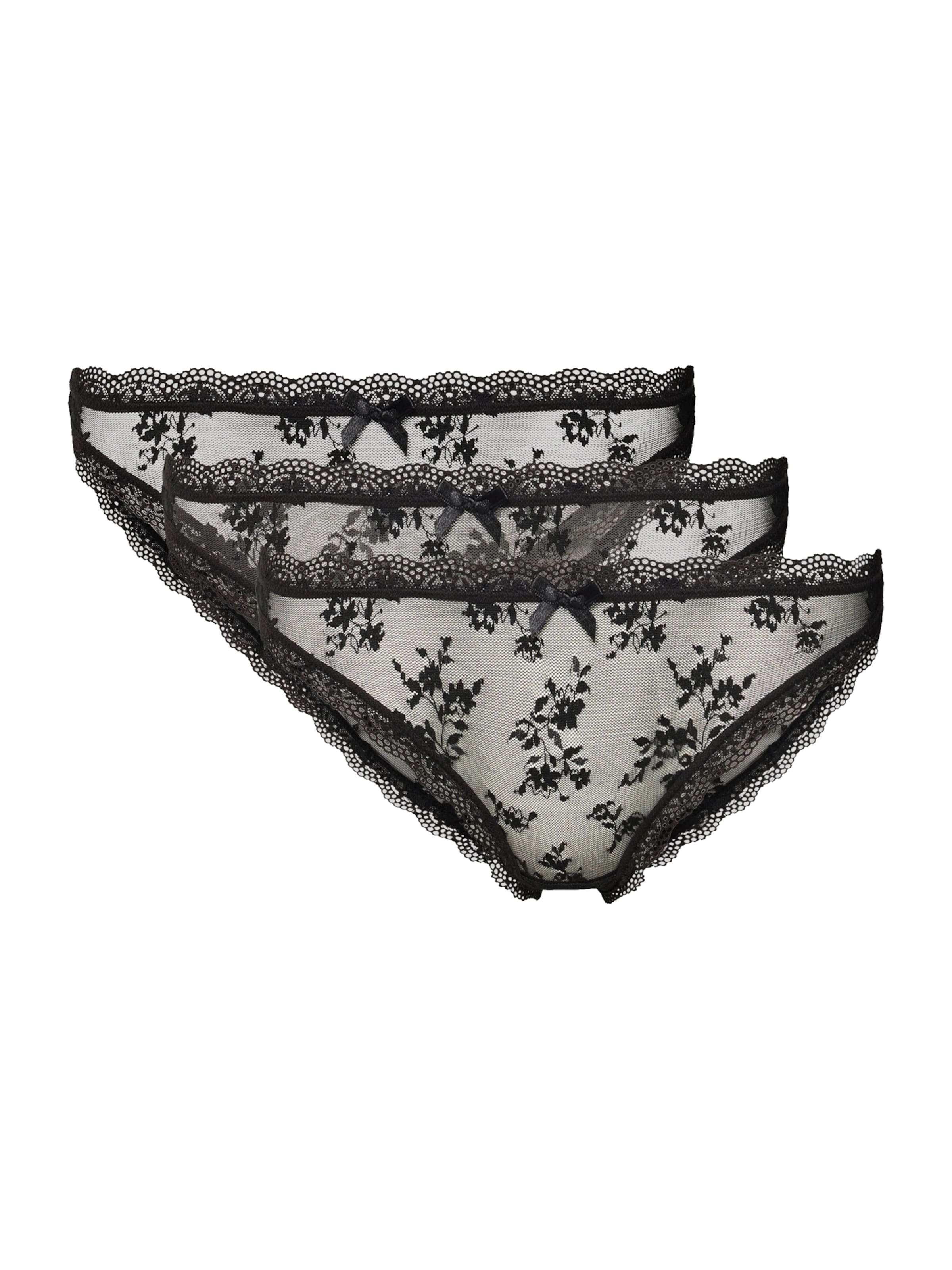 Dorina Slip in Black: front