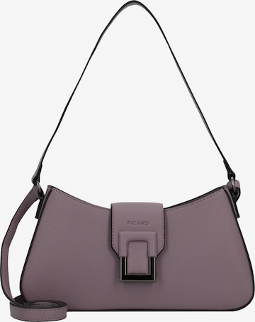 Picard Schultertasche 'Locco' in Lila: Vorderseite