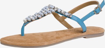 TAMARIS Sandals in Blue: front