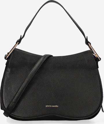 Borsa a spalla di PIERRE CARDIN in nero: frontale