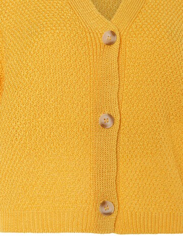 MORE & MORE Knit Cardigan in Yellow
