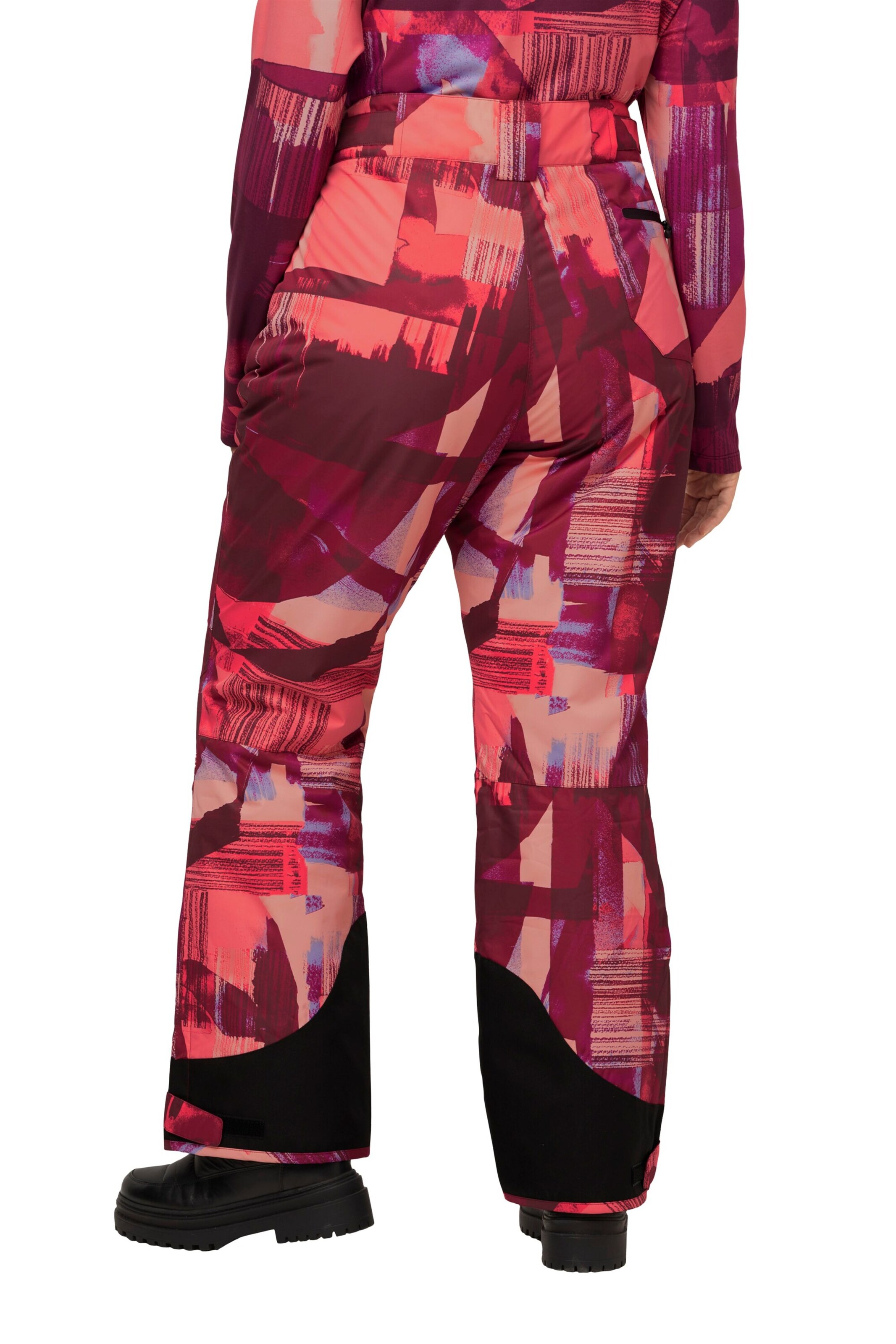 Ulla Popken Regular Functionele broek in Rood