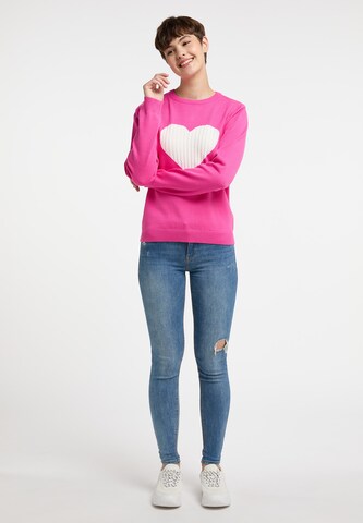 MYMO Sweater 'Nolie' in Pink