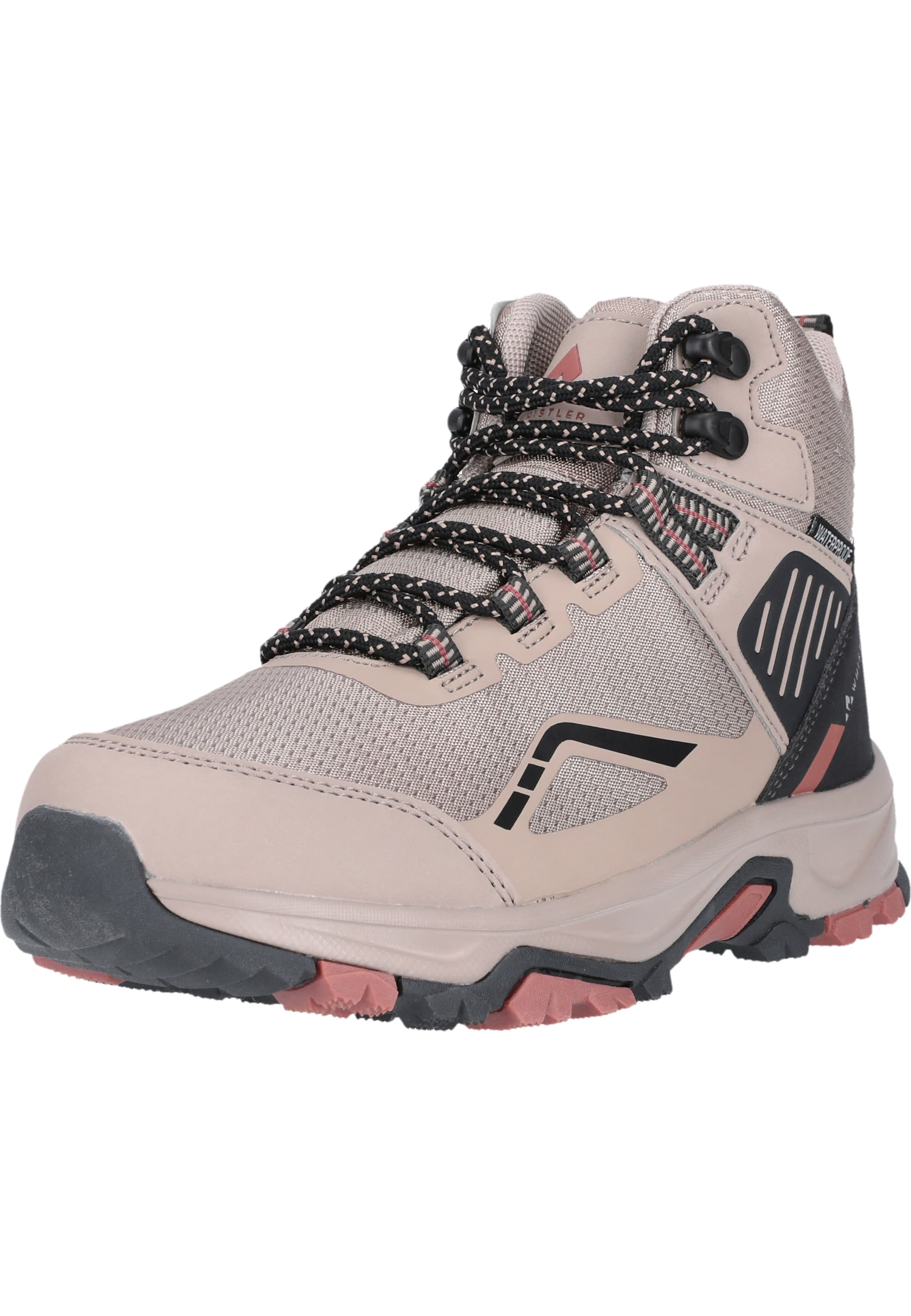 Whistler Boots 'Farburnt' in Grau: Vorderseite