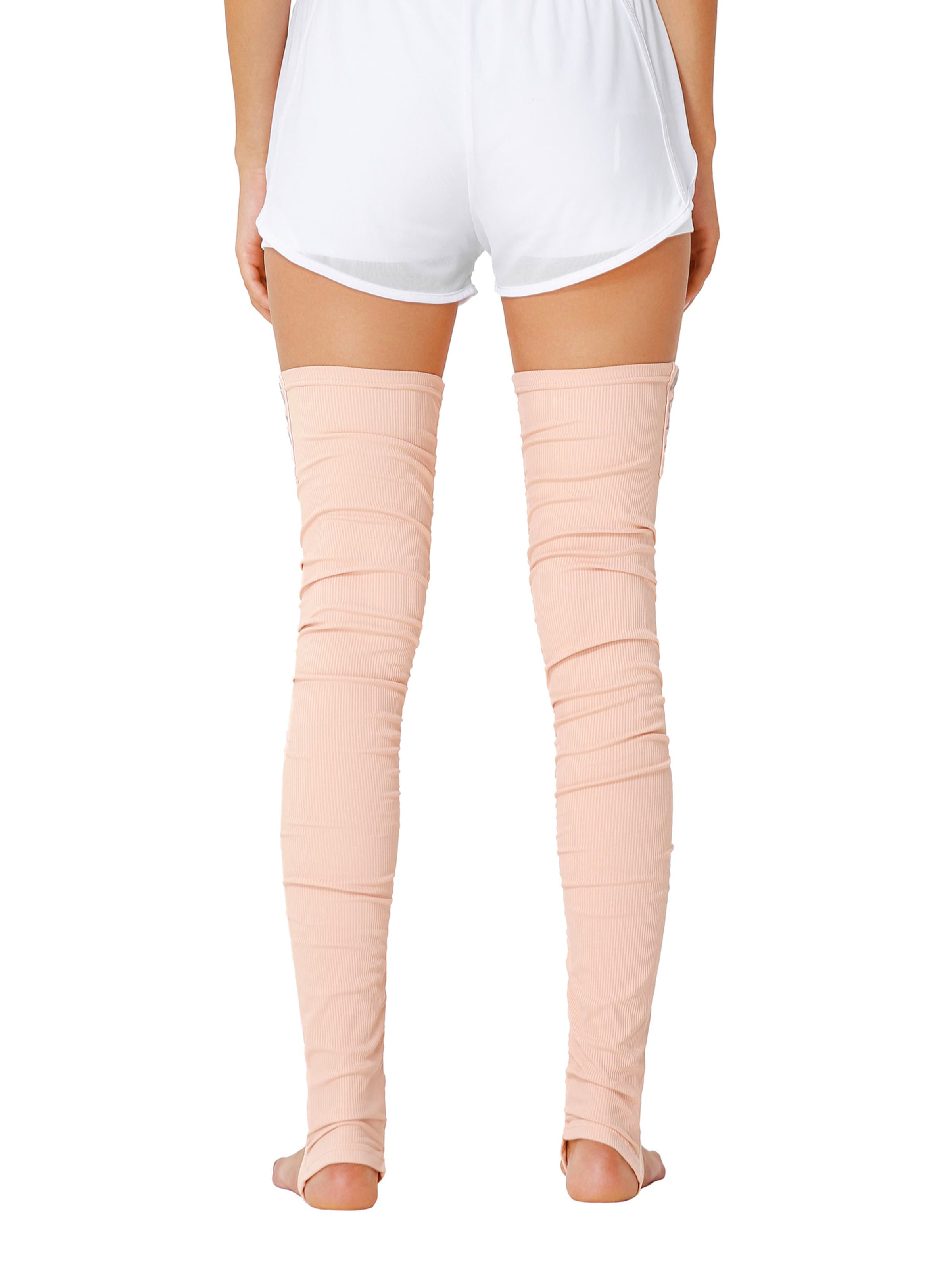 oranžinė YEAZ Kojinaitės virš kelių 'Crunch'