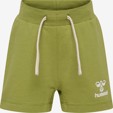 Hummel Regular Broek 'DREAM' in Groen: voorkant