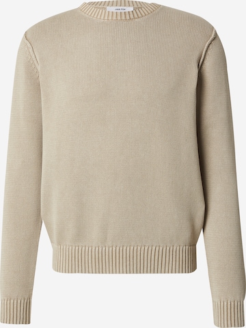 DAN FOX APPAREL Svetr 'Orlando' – šedá: přední strana