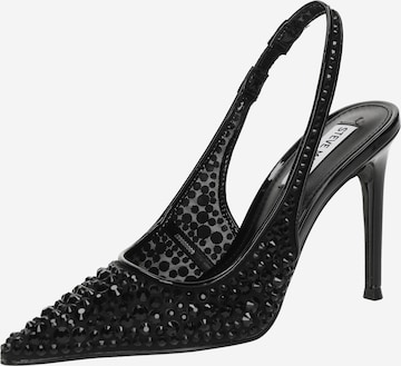 Escarpins à bride arrière 'Reyes-R' STEVE MADDEN en noir : devant
