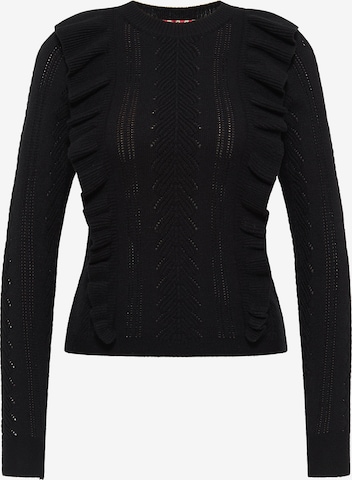 Pullover di myMo ROCKS in nero: frontale