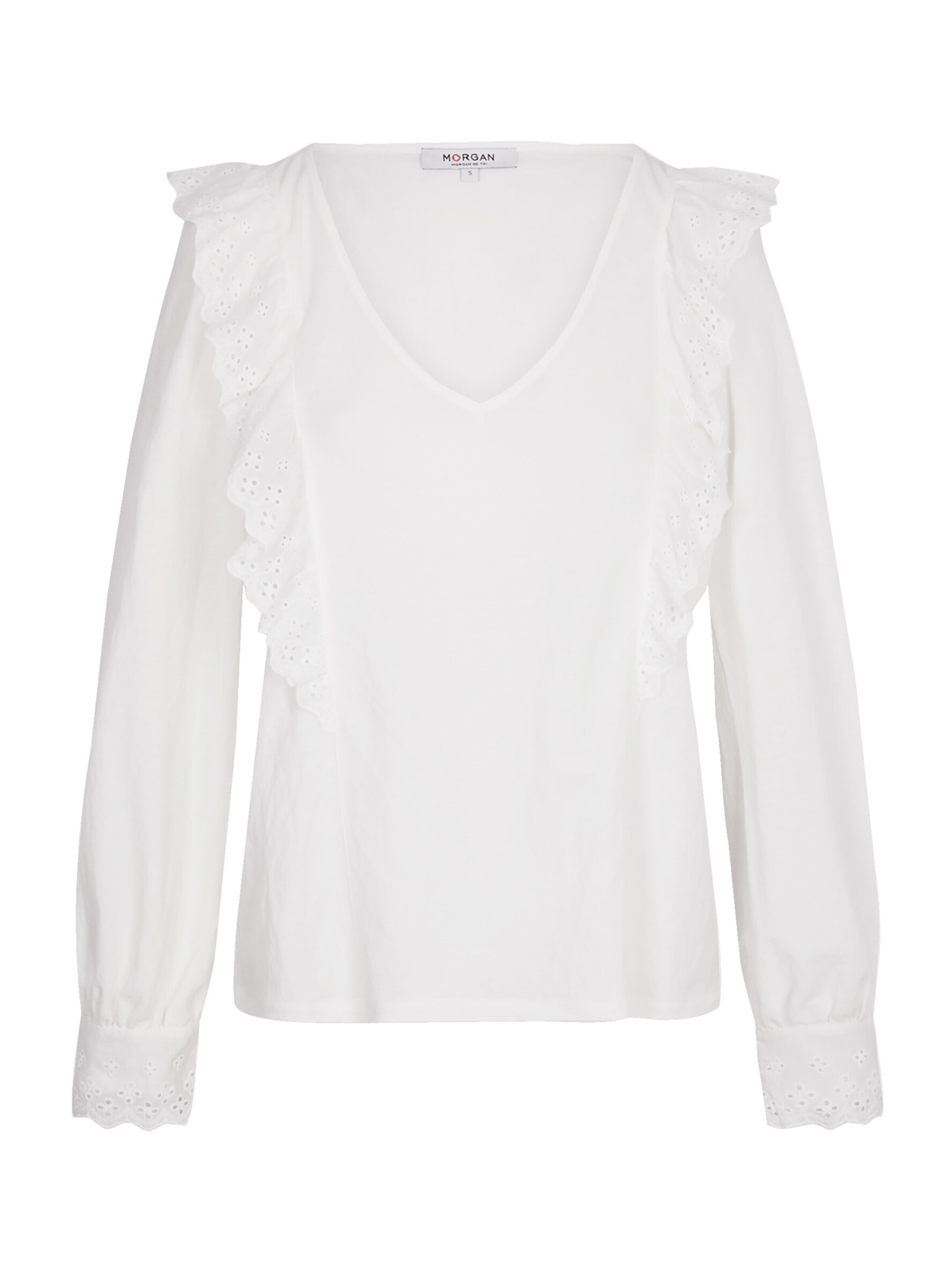 Morgan Bluzka '261-TIMEO' w kolorze offwhitem, Podgląd produktu