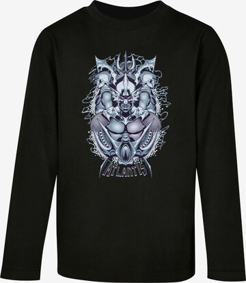 ABSOLUTE CULT Shirt 'Aquaman - Ocean Master' in Black: front
