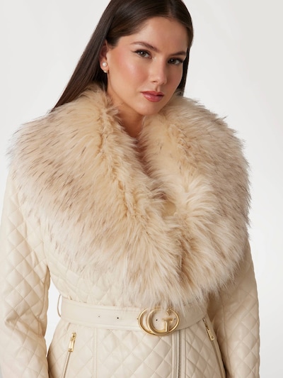 GUESS Between-Seasons Coat in Beige, Item view