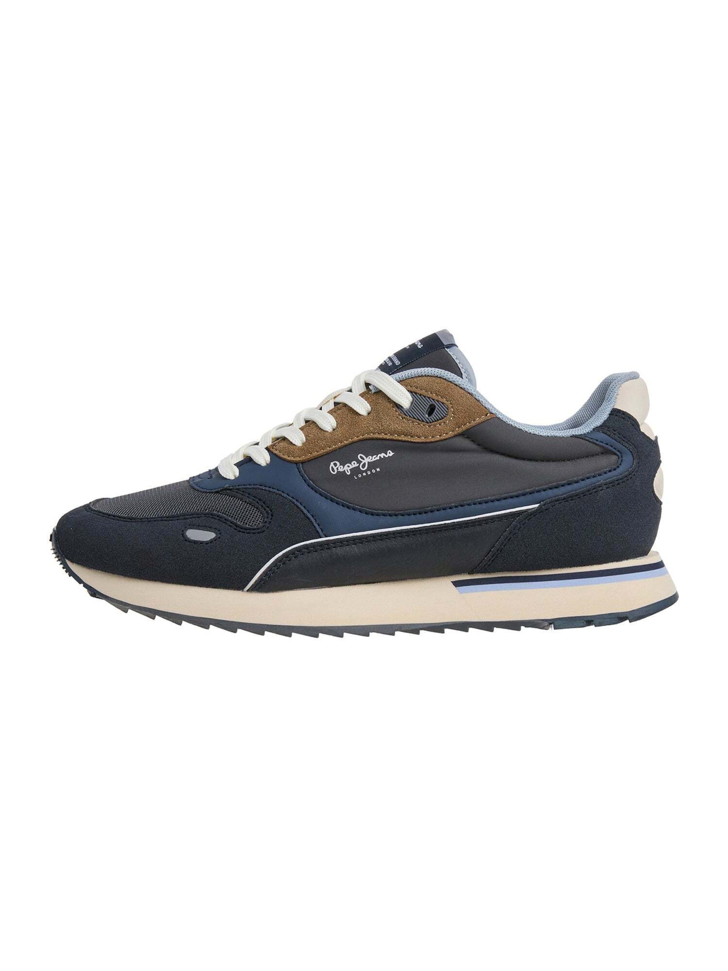 Baskets basses ' BEXLEY EVOLVE M ' Pepe Jeans en bleu : devant