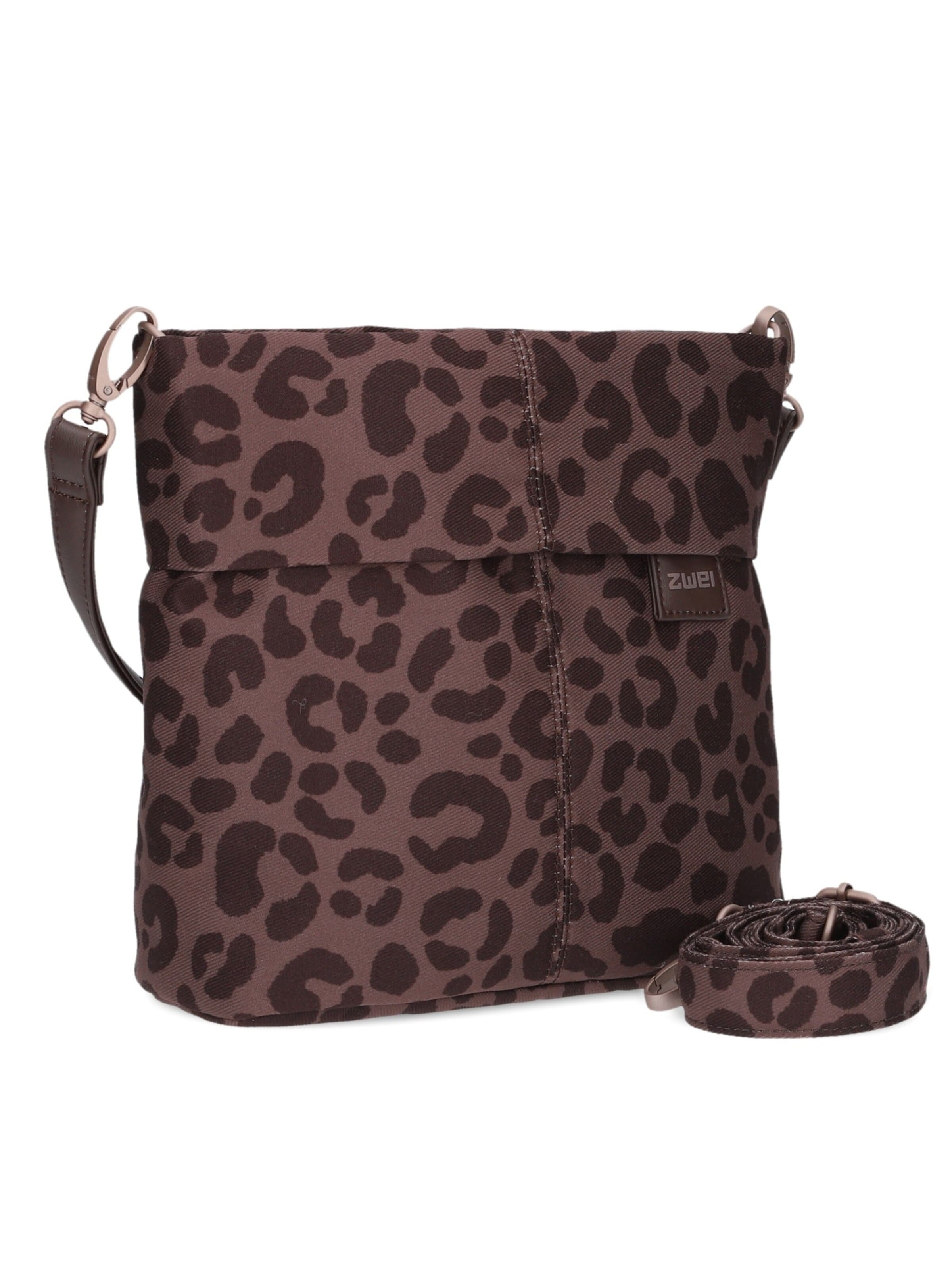 ZWEI Handbag 'MADEMOISELLE.M M8' in Brown: front