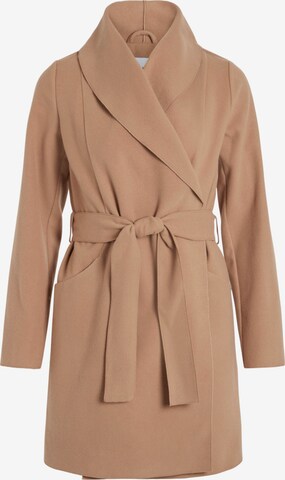 VILA Between-Seasons Coat 'Apple' in Brown: front