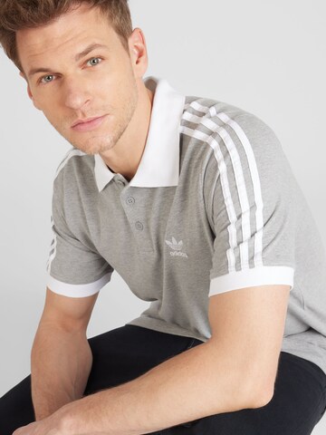 T-Shirt 'Adicolor Classics 3-Stripes' ADIDAS ORIGINALS en gris