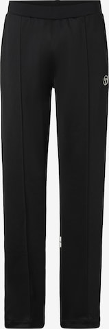 Pantalon de sport Sergio Tacchini en noir : devant