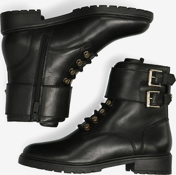 Bottines à lacets 'Halo' MEXX en noir