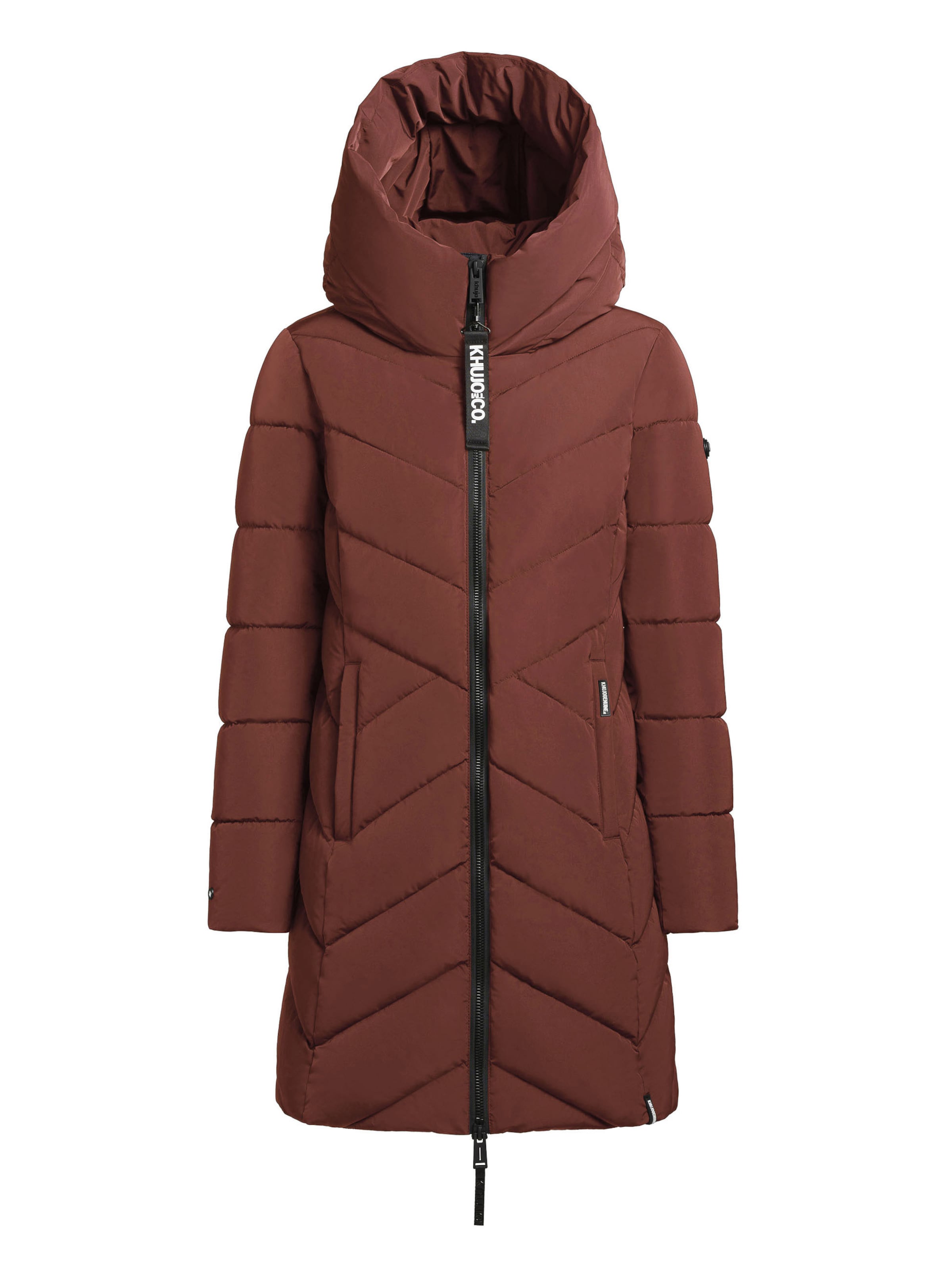khujo Winter coat ' DARKA2 ' in Red: front