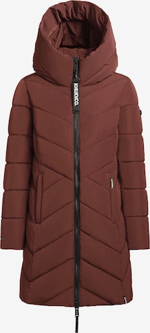 Manteau d’hiver ' DARKA2 ' khujo en rouge : devant