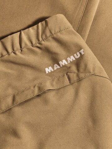 MAMMUT Regular Outdoorhose ‘Mountain’ in Braun