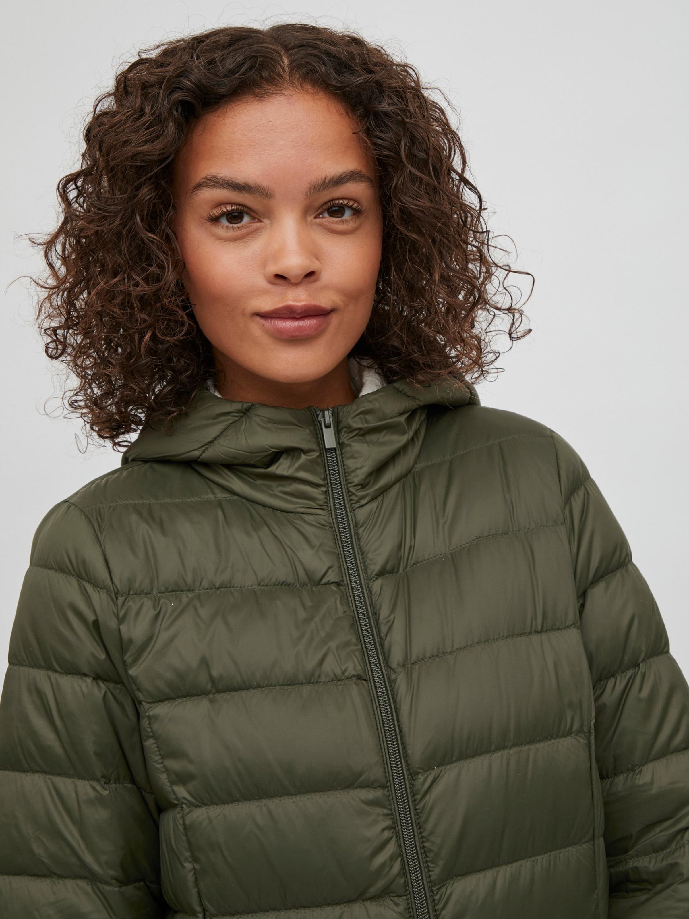 Dark green sales winter coat