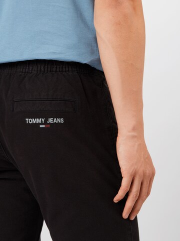 Tommy Jeans Tapered Hose 'Scanton' in Schwarz