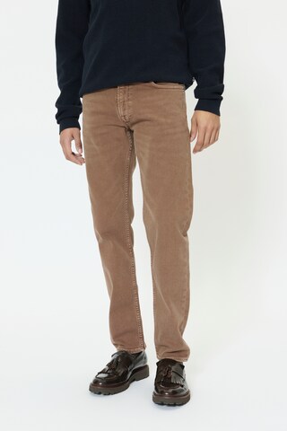 Matinique regular Jeans 'Jake' i brun: forside