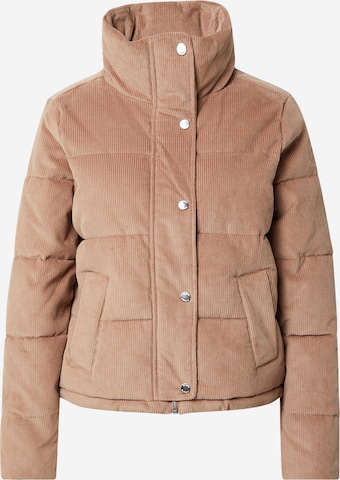 Veste mi-saison HOLLISTER en marron : devant