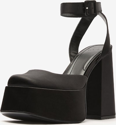 Bershka Sandale in schwarz, Produktansicht