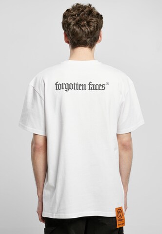 Forgotten Faces Shirt 'Eroded Heavy' in Weiß