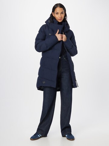 Ragwear Winter Coat 'Pavla' in Blue