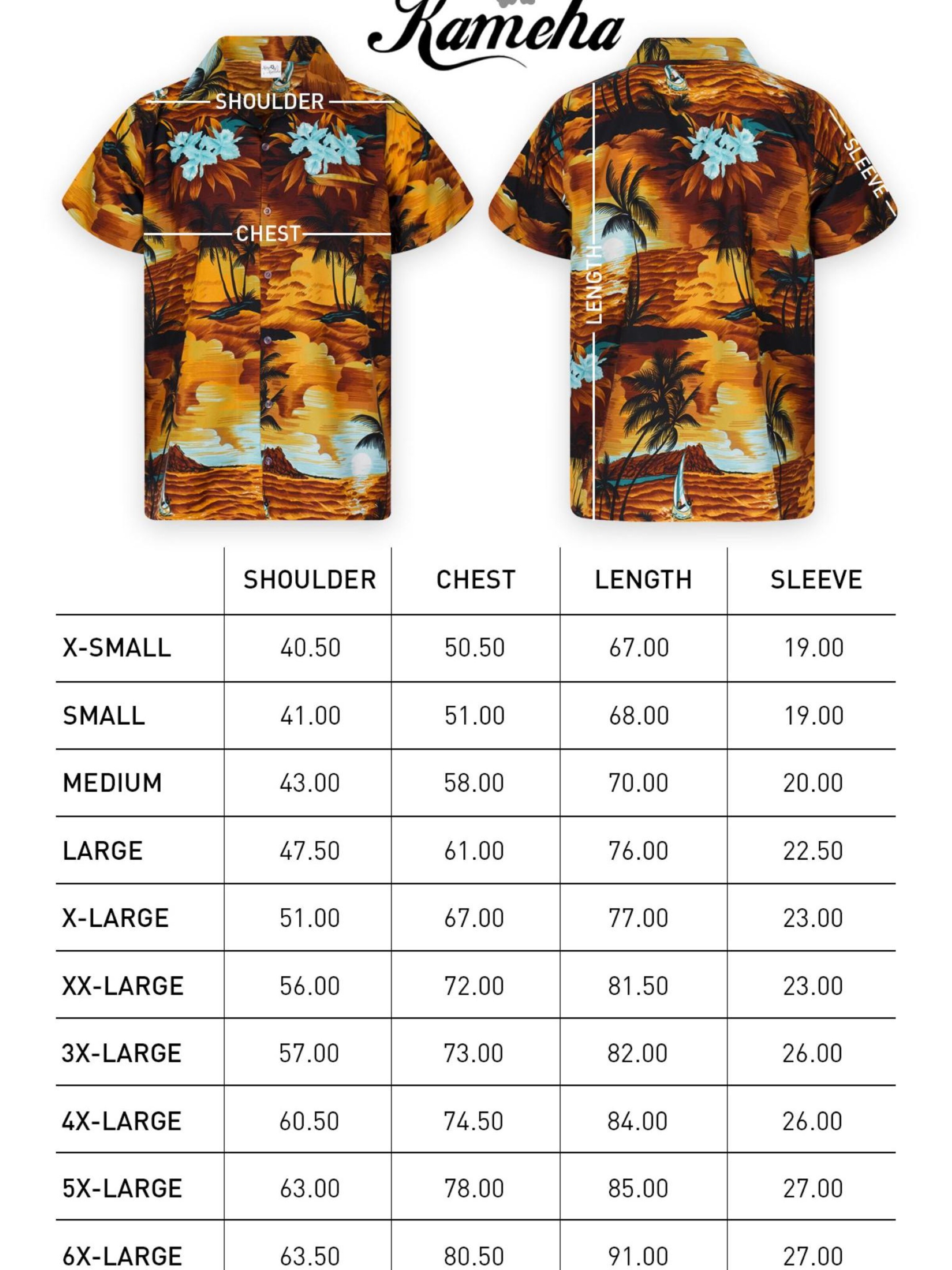 King Kameha Shirt 'Surf' in Brown