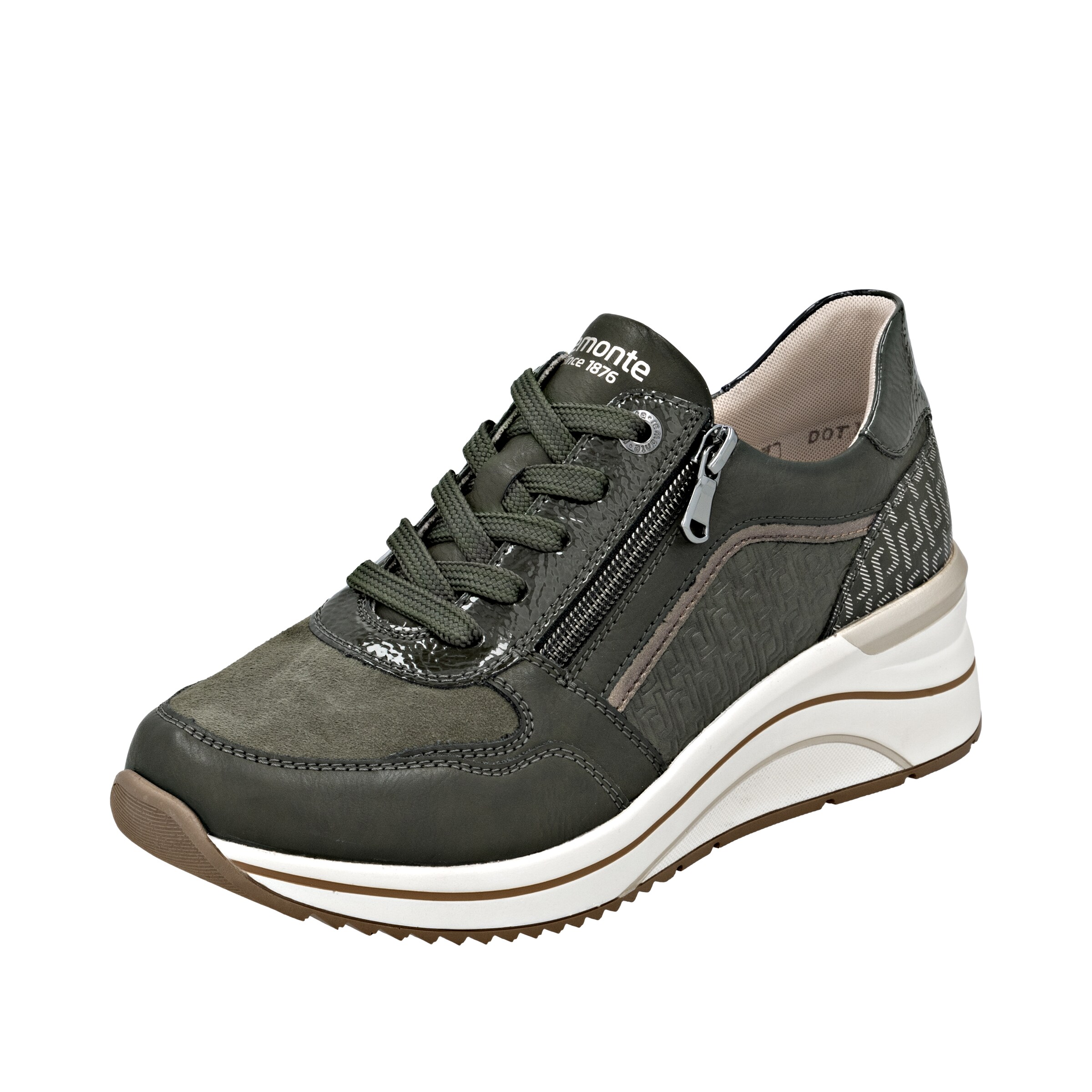 REMONTE Sneaker in Grün: Vorderseite