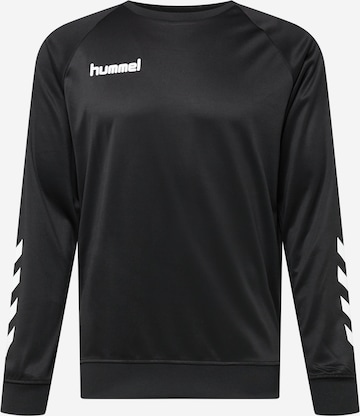 Hummel Sportsweatshirt in Schwarz: Vorderseite