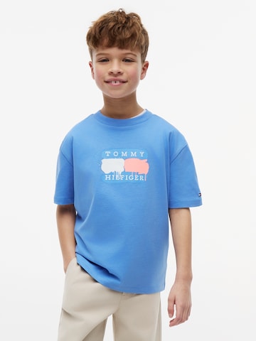 TOMMY HILFIGER Футболка в Синий: спереди