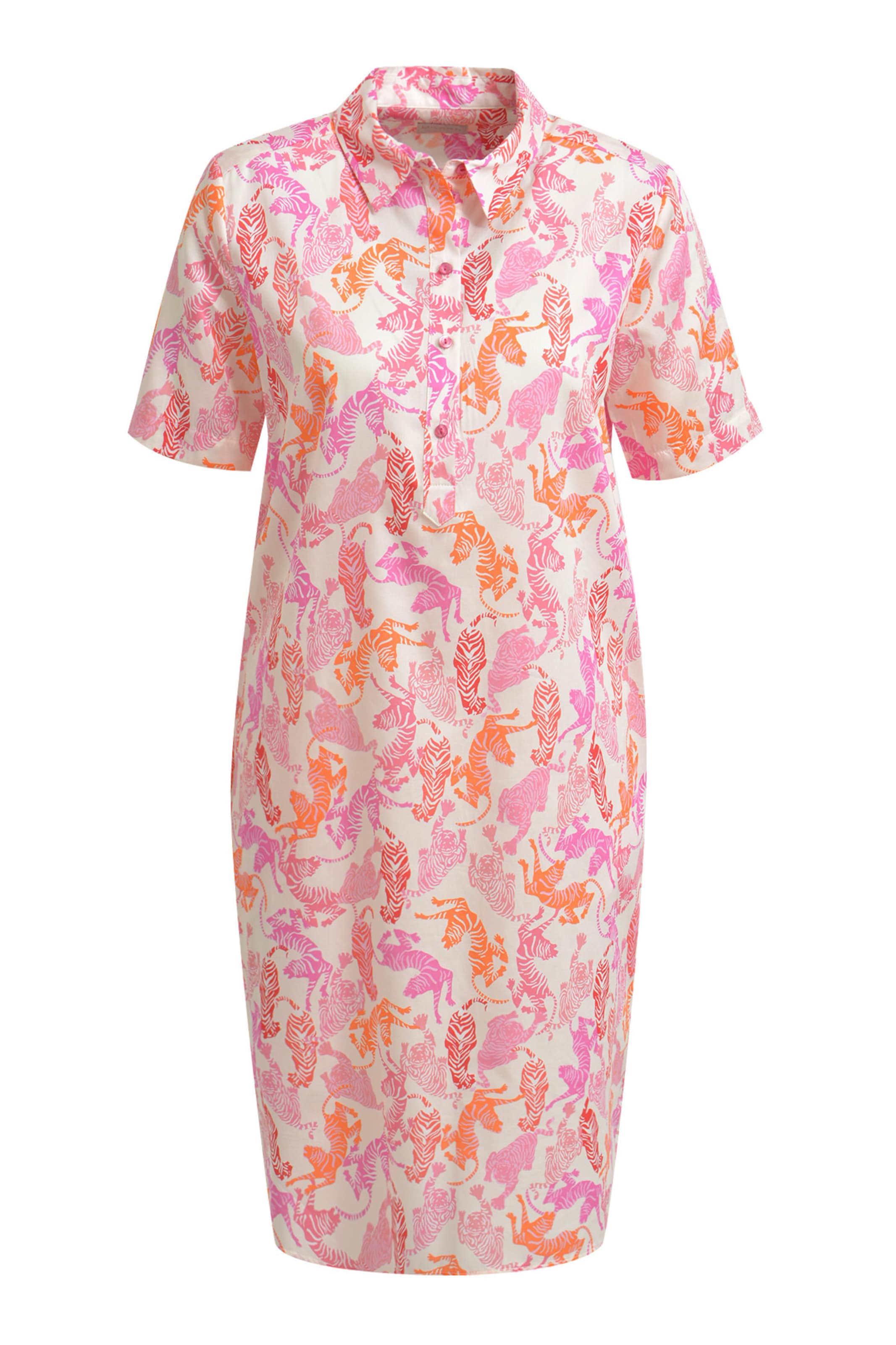 Milano Italy Summer Dress in Pink: front