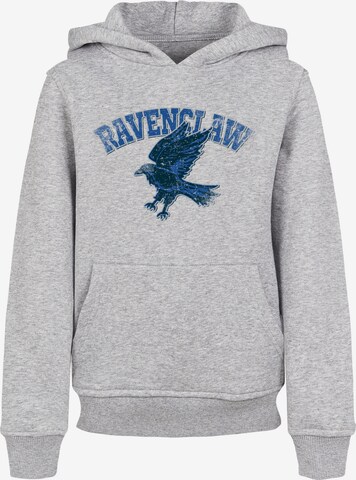 F4NT4STIC Sweatshirt 'Harry Potter Ravenclaw Sport Emblem' in Grijs: voorkant