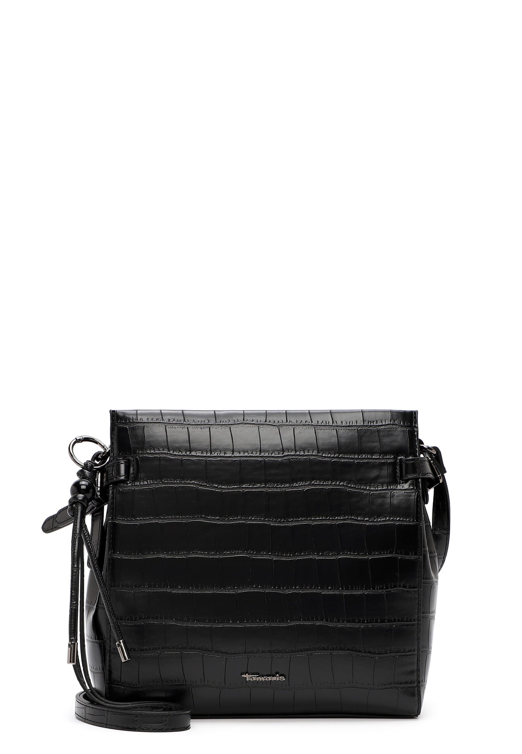 Sac bandoulière ' TAS Marion ' Tamaris en noir : devant