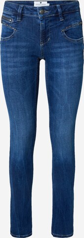 FREEMAN T. PORTER Slimfit Jeans 'Alexa' in Blauw: voorkant