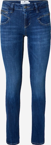Slimfit Jeans 'Alexa' de la FREEMAN T. PORTER pe albastru: față