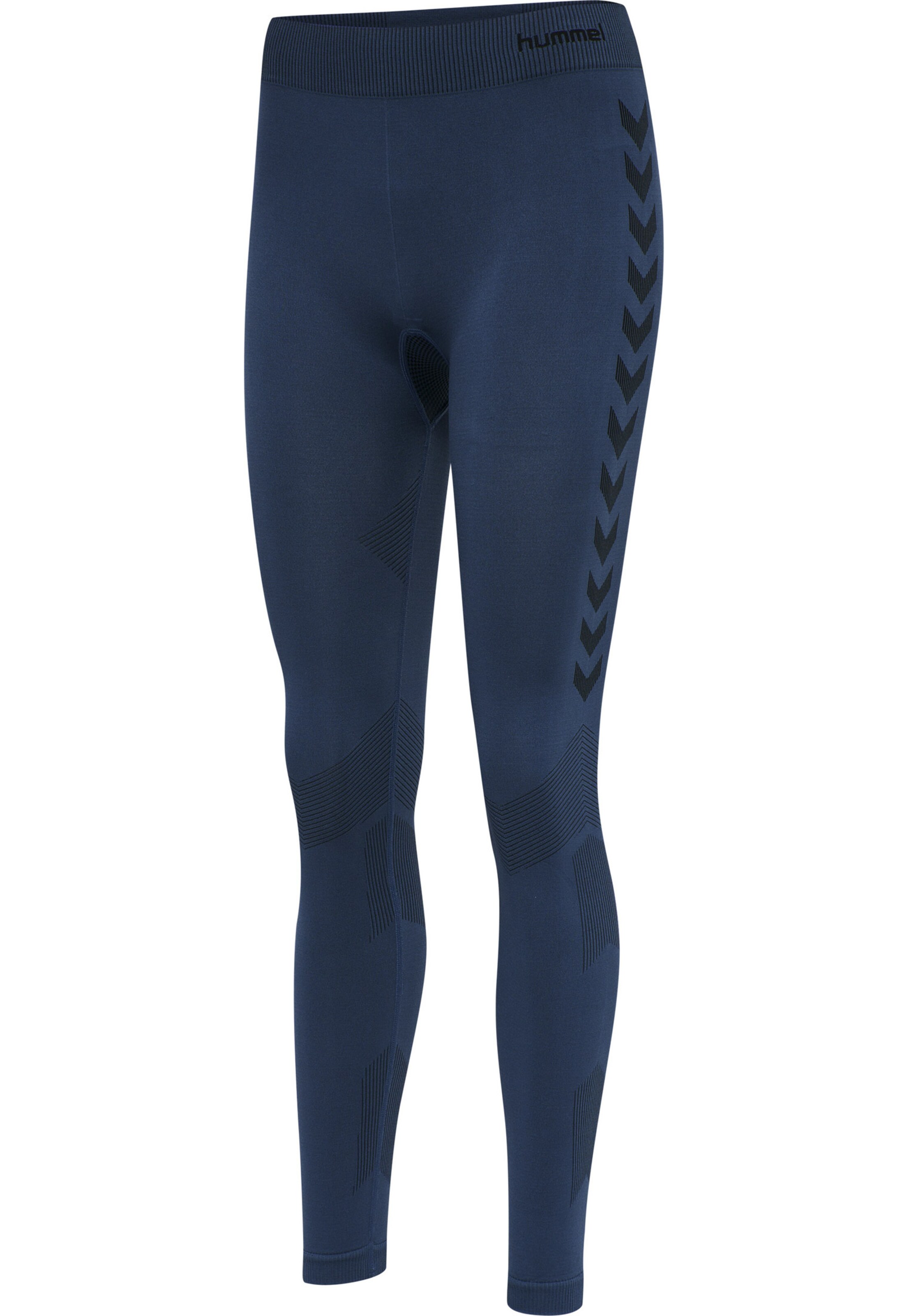 Hummel Skinny Sporthose 'First' in Blau