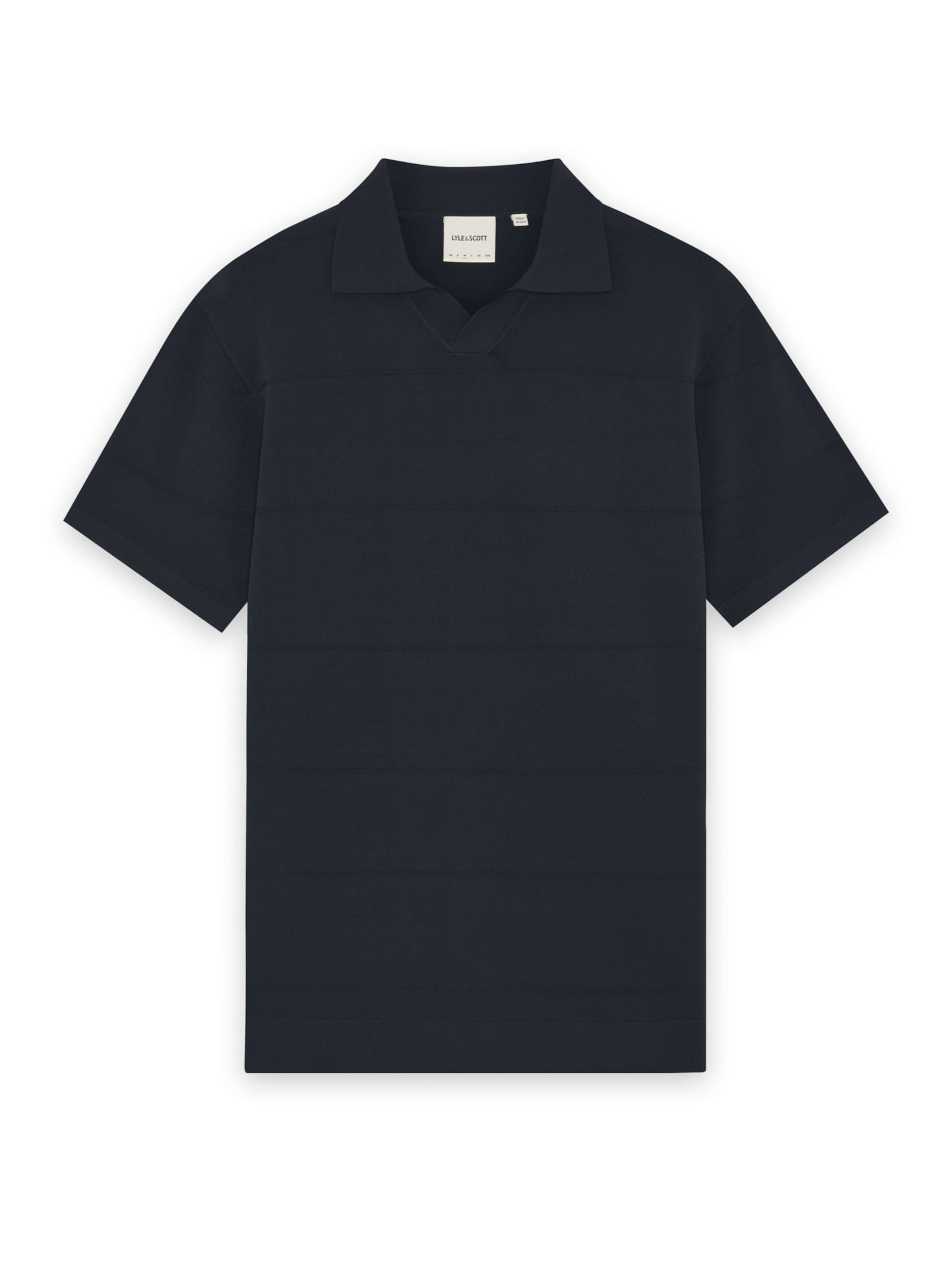 Lyle & Scott Trui 'Tonal Stripe' in Grijs: voorkant