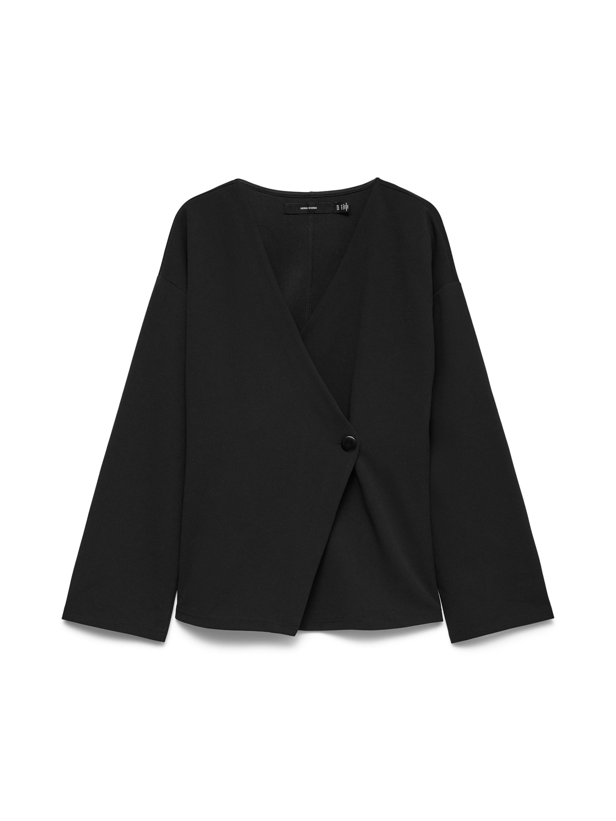 VERO MODA Kardigán 'VMSTAR' - Čierna: predná strana
