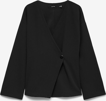 VERO MODA Knit Cardigan 'VMSTAR' in Black: front