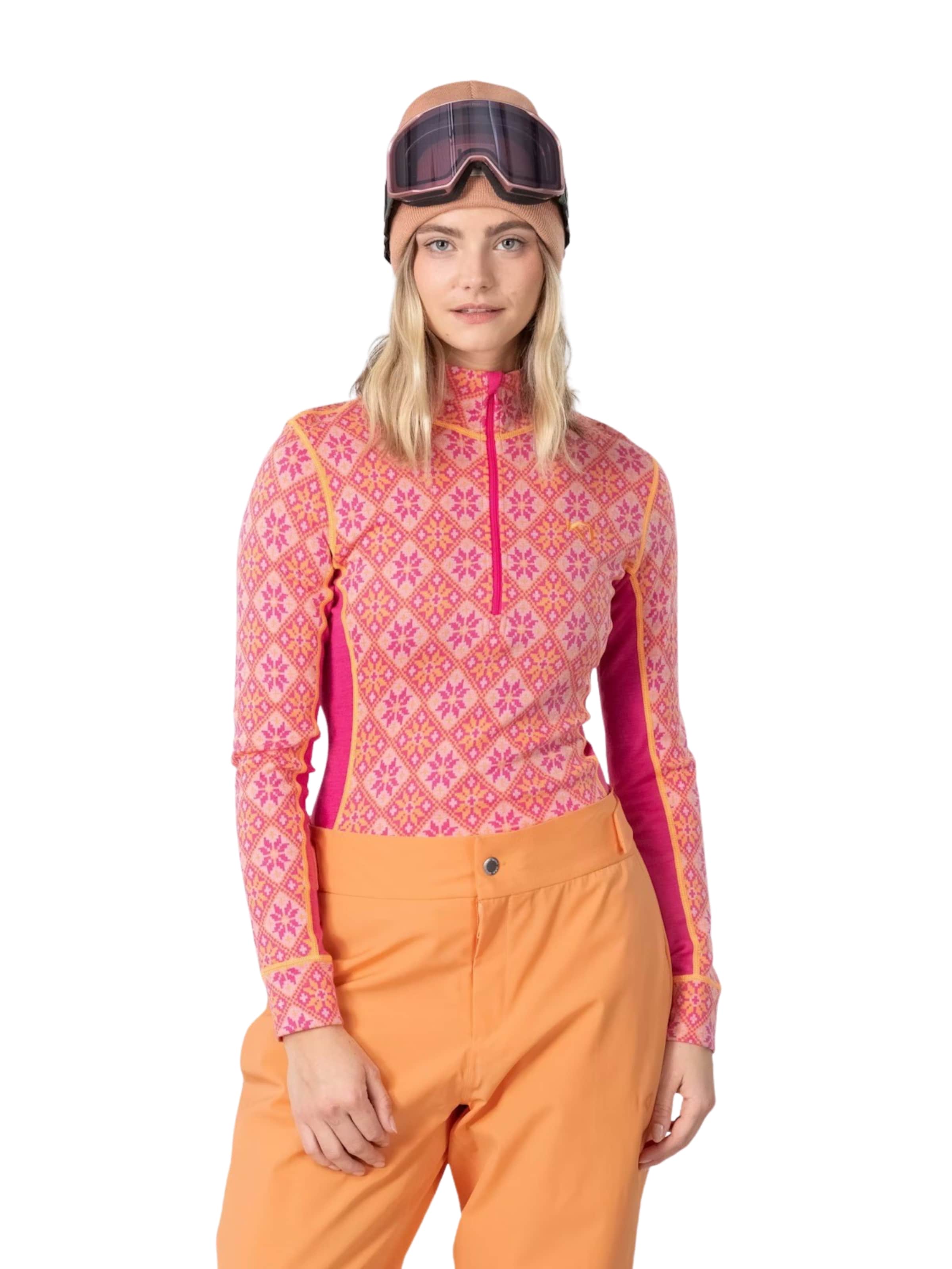 KariTraa Funktionsshirt 'ROSE' in Pink: Vorderseite