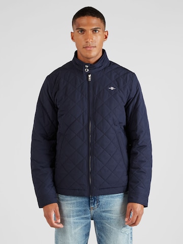 GANT Tussenjas in Blauw: voorkant