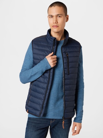 CAMEL ACTIVE Vest in Blue: front