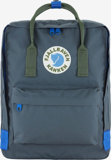 Fjällräven Rucksack 'Kånken' in blau / marine / schwarz / weiß, Produktansicht