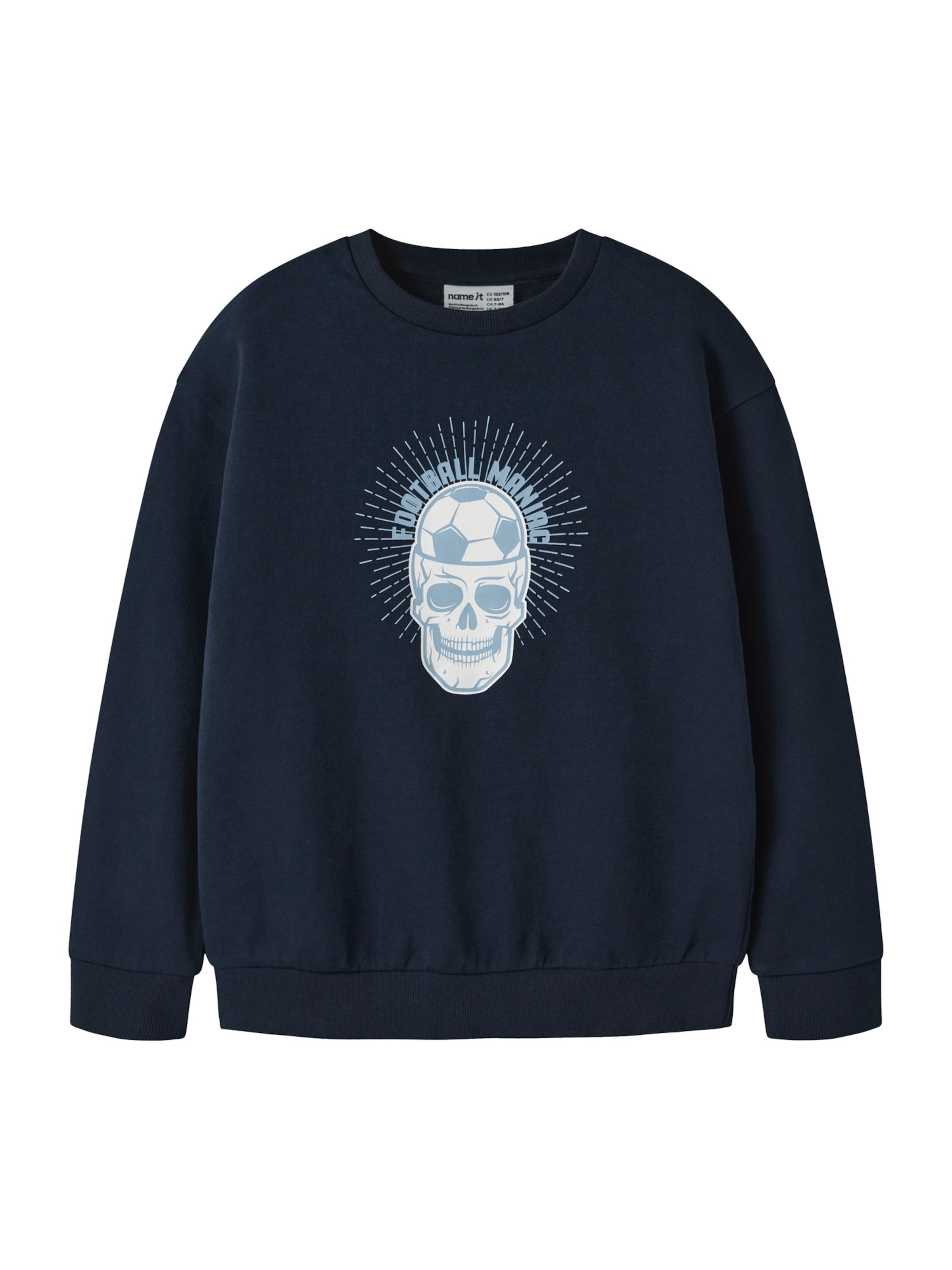 NAME IT - Sudadera 'NKMVILDAR' en azul: frente